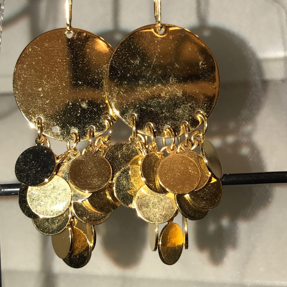 Golden Ear Rings